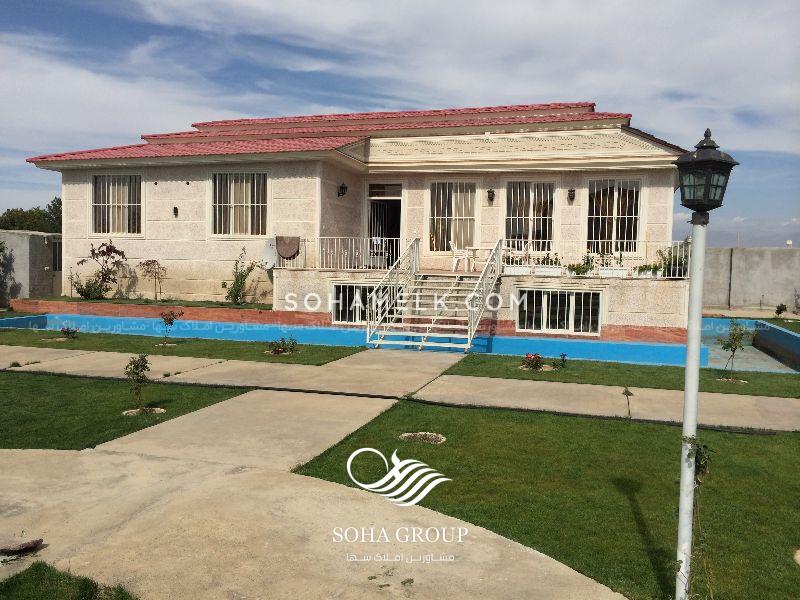 2000 متر باغ ویلا در مجموعه ویلایی