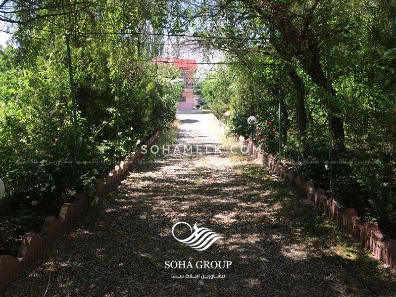 3800 متر باغ ویلا شهر سرسبز شهریار