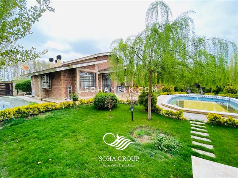 2000 متر باغ ویلای لوکس در صفادشت 