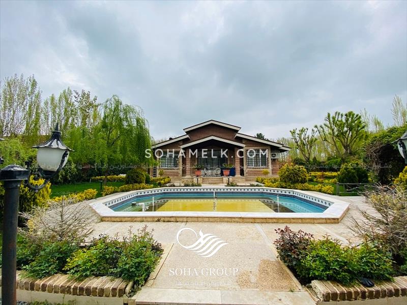 2000 متر باغ ویلای لوکس در صفادشت 