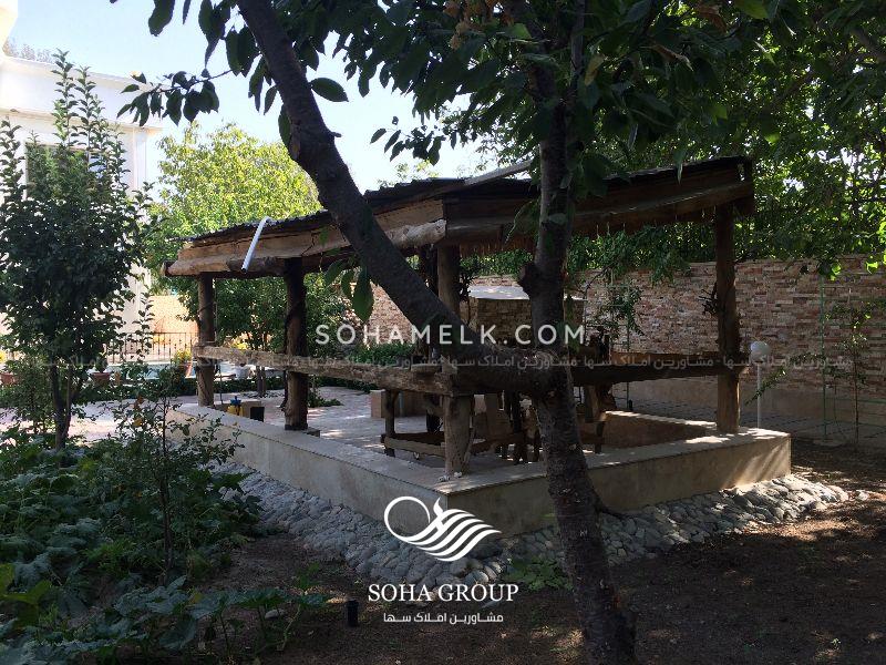 2500 متر باغ ویلا با عمارت زیبا در محمدشهر