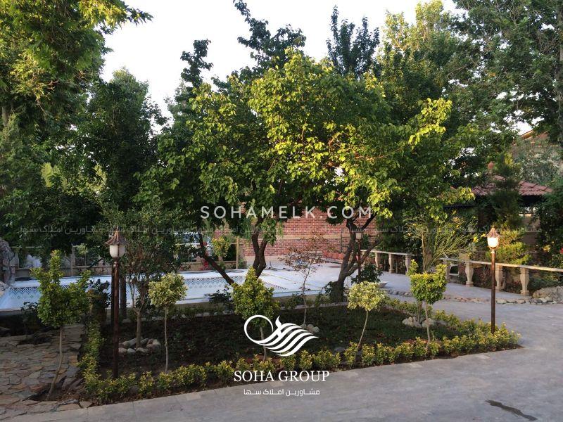 1000 متر باغ ویلا 400 متر ویلا در خوشنام شهریار