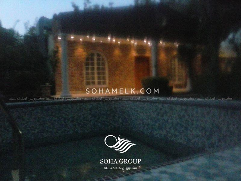 1000مترباغ ویلای شیک ودلنشین