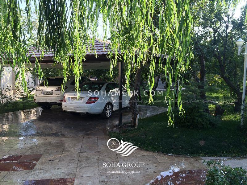 2300 متر باغ ویلا با 130 متر ویلا نو ساز در حصارزیرک شهریار