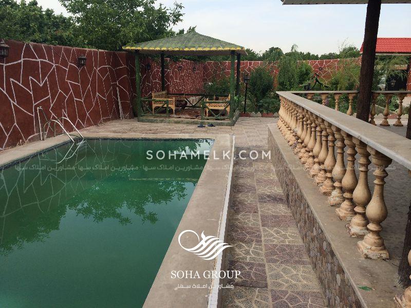 1100 متر باغ ویلا در کردامیر شهریار