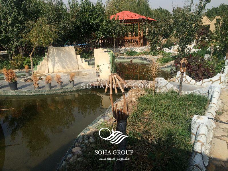 5450 متر باغ ویلا در وائین شهریار