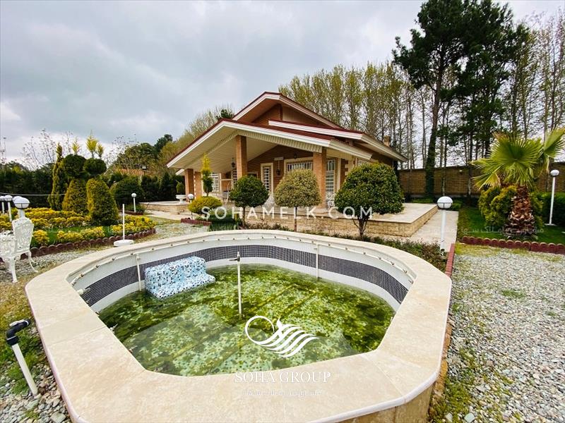  2000 مترباغ ویلای لوکس  داخل مجموعه ویلایی