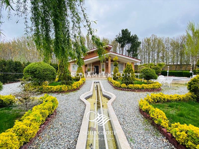  2000 مترباغ ویلای لوکس  داخل مجموعه ویلایی