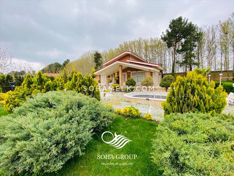  2000 مترباغ ویلای لوکس  داخل مجموعه ویلایی