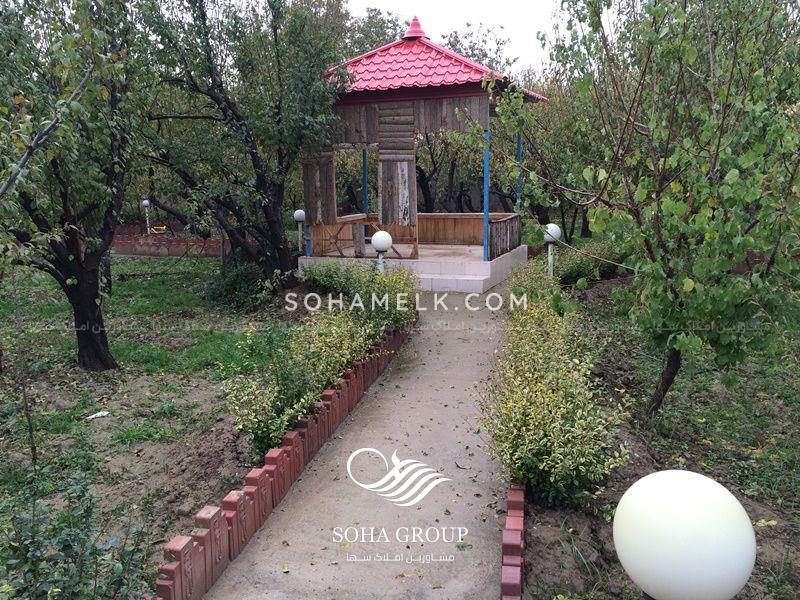 1500 متر باغ ویلا در کهنز شهریار