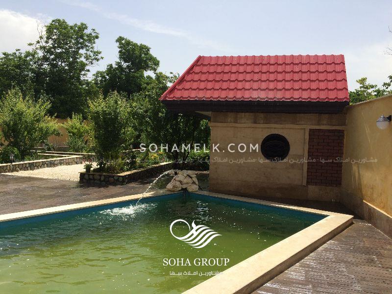 1100 متر باغ ویلا در کردزار شهریار