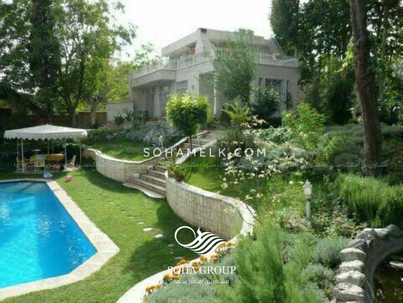 5000 متر باغ ویلای رویایی در چالوس