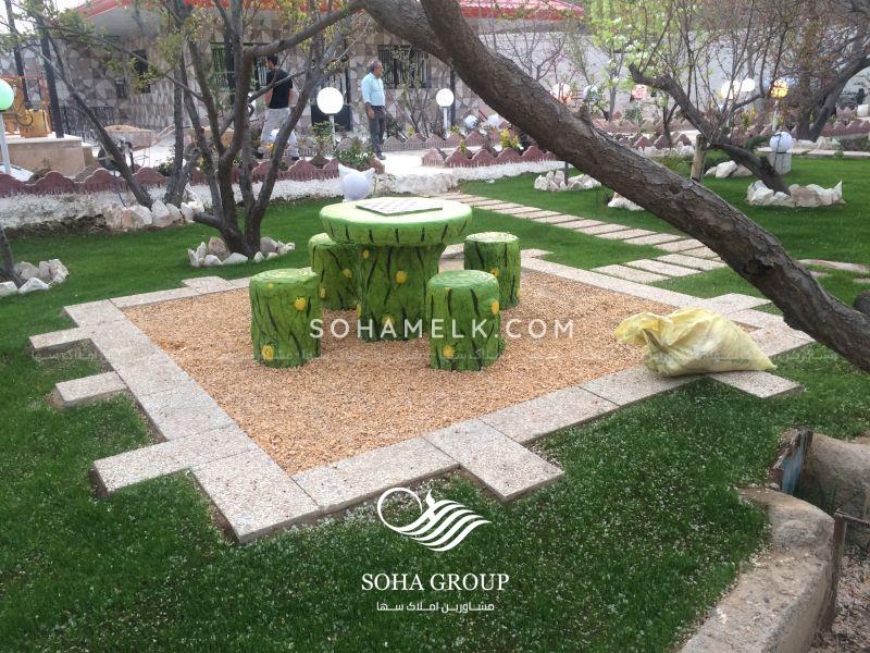 1150 متر باغ ویلا در کردزار شهریار