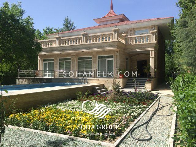 1075 متر باغ ویلا در دهکده باران خوشنام صفادشت