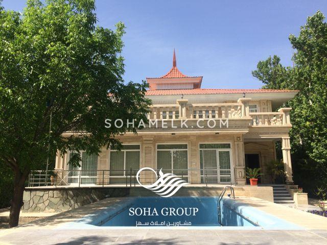 1075 متر باغ ویلا در دهکده باران خوشنام صفادشت