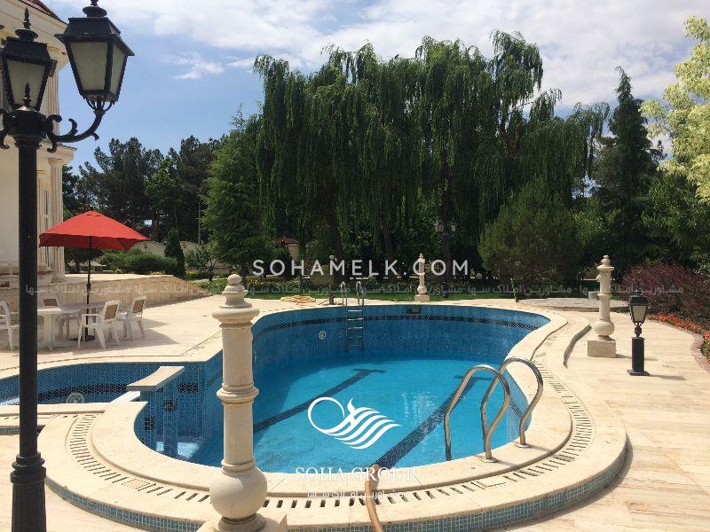 4100 متر باغ ویلای زیبا در زیبادشت