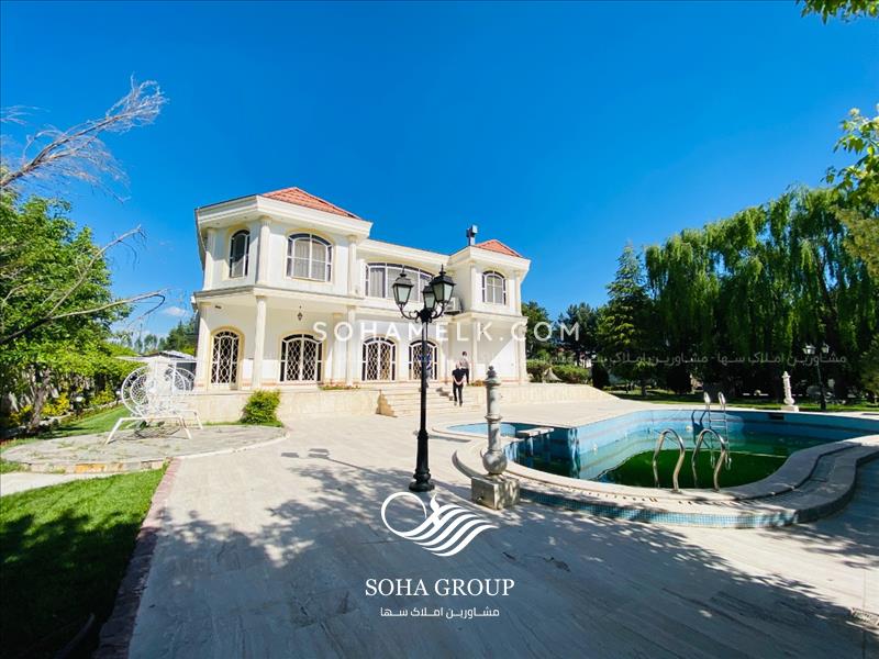 4100 متر باغ ویلای زیبا در زیبادشت