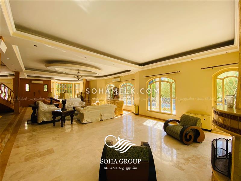 4100 متر باغ ویلای زیبا در زیبادشت