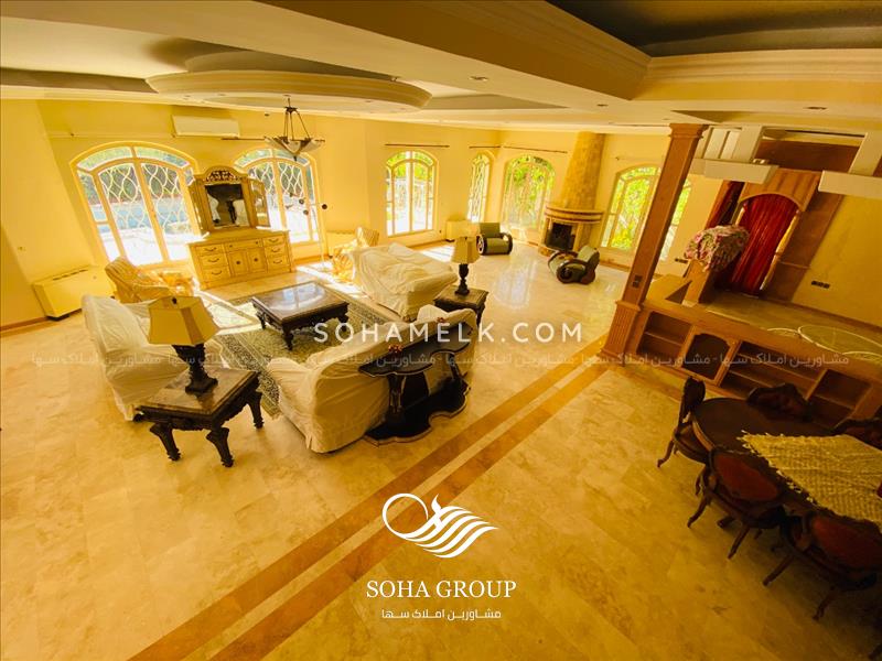 4100 متر باغ ویلای زیبا در زیبادشت