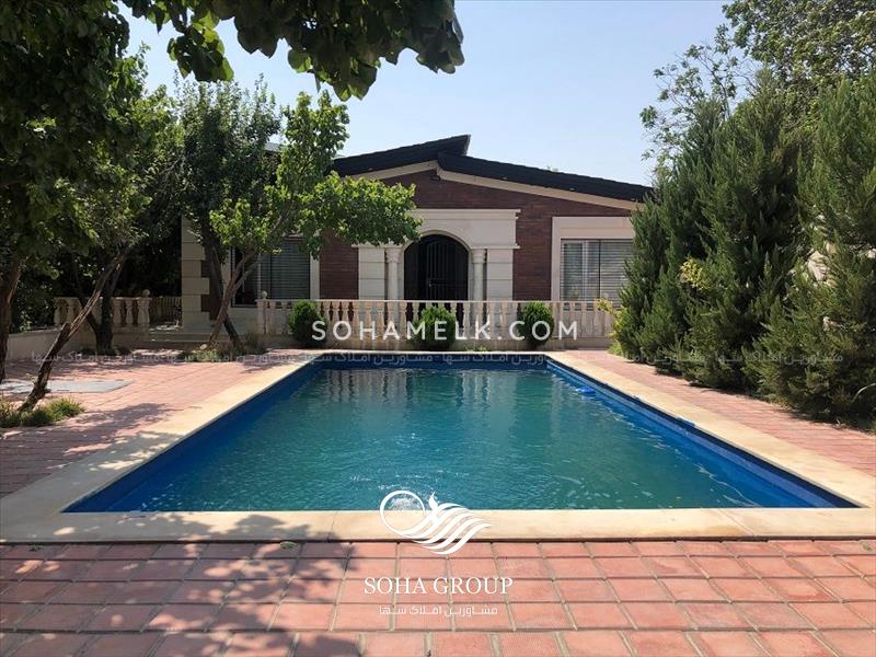 1100 متر باغ ویلا با 130 متر بنای نوساز و شیک