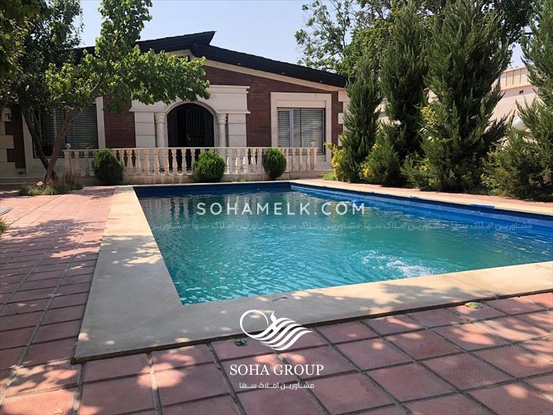 1100 متر باغ ویلا با 130 متر بنای نوساز و شیک