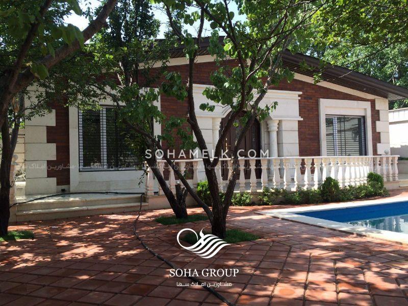 1100 متر باغ ویلا با 130 متر بنای نوساز و شیک