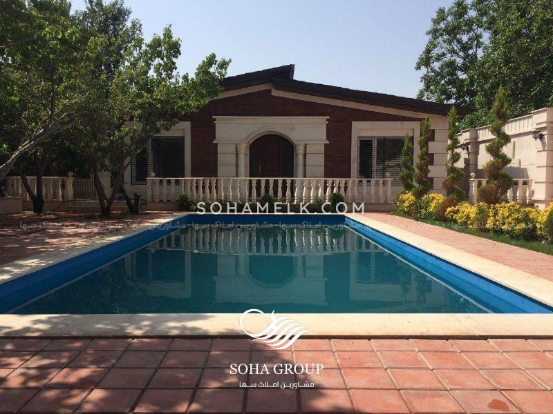 1100 متر باغ ویلا با 130 متر بنای نوساز و شیک