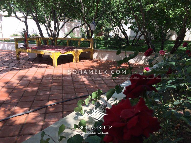 1100 متر باغ ویلا با 130 متر بنای نوساز و شیک