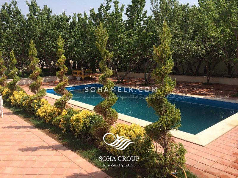 1100 متر باغ ویلا با 130 متر بنای نوساز و شیک