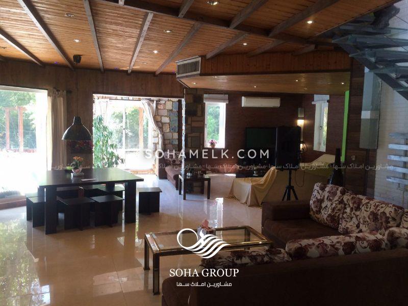 1075 متر باغ ویلا در دهکده باران