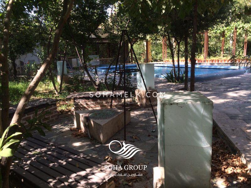 1075 متر باغ ویلا در دهکده باران