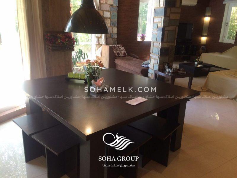 1075 متر باغ ویلا در دهکده باران