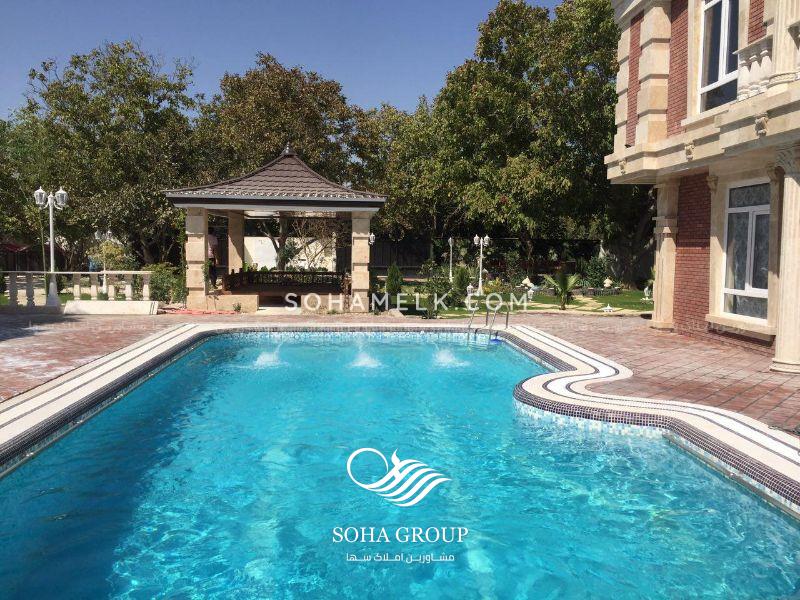 فروش 3000 متر باغ ویلایفوق لوکس ونوساز در خوشنام