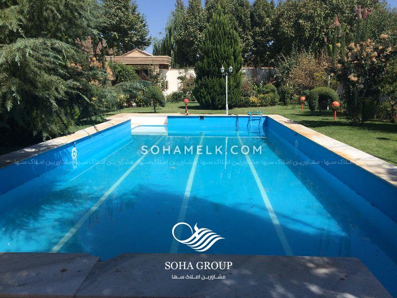 2400 متر باغ ویلا (باغ بهشت) در صفادشت