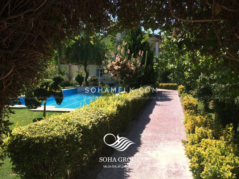 2400 متر باغ ویلا (باغ بهشت) در صفادشت