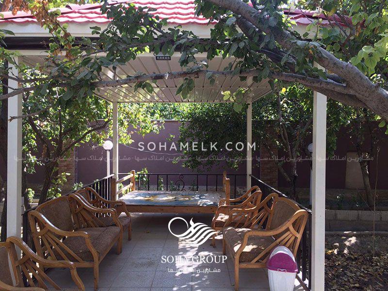 1100 متر باغ ویلا در منطقه کردامیر شهریار