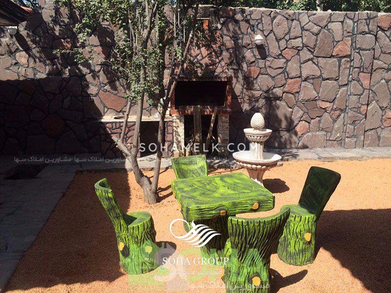 ١٨٠٠ متر باغ ويلا در دهکده ویلایی كردزار
