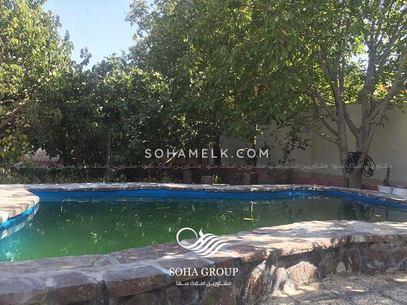 1100 متر باغ ویلا