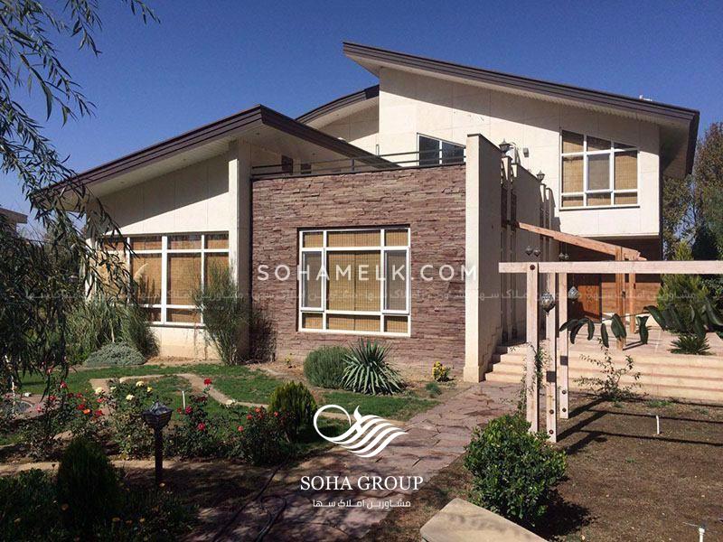 ١٠٧٥ متر باغ ويلا در بهترين مجموعه ويلايي منطقه شهريار دهكده باران