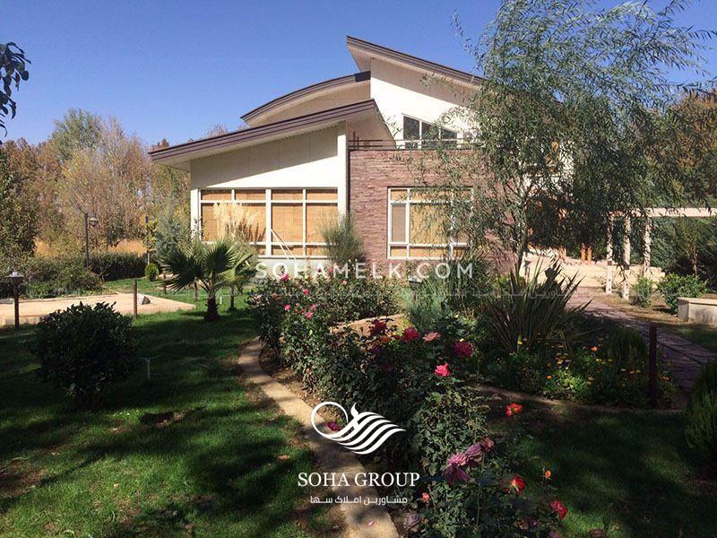 ١٠٧٥ متر باغ ويلا در بهترين مجموعه ويلايي منطقه شهريار دهكده باران