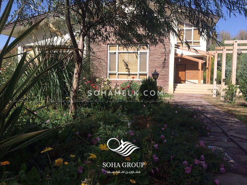 ١٠٧٥ متر باغ ويلا در بهترين مجموعه ويلايي منطقه شهريار دهكده باران