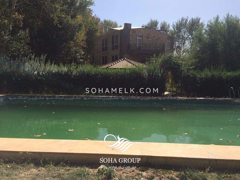 ٣٠٠٠ متر باغ ويلا در دهكده باران