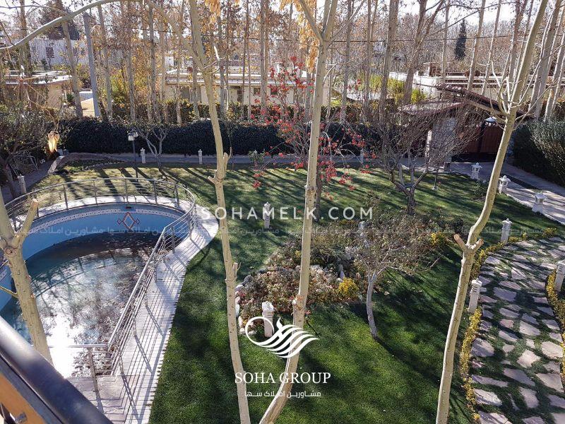 ١٢٠٠ متر باغ ويلا در بهترين شهرك دهكده ويلايي