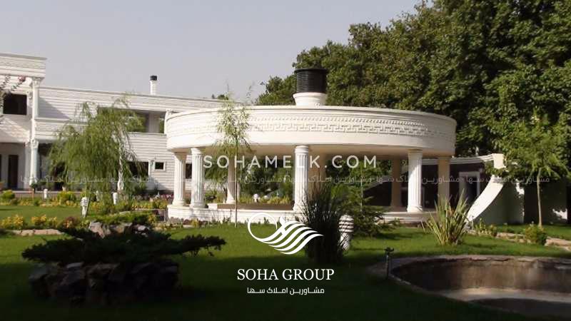 3800 متر باغ ویلای رویایی در دهکده فردیس