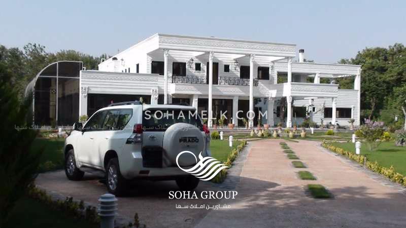 3800 متر باغ ویلای رویایی در دهکده فردیس