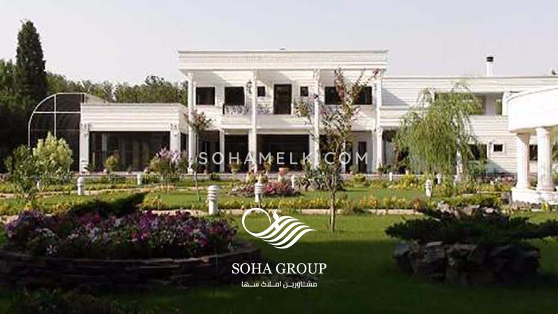 3800 متر باغ ویلای رویایی در دهکده فردیس