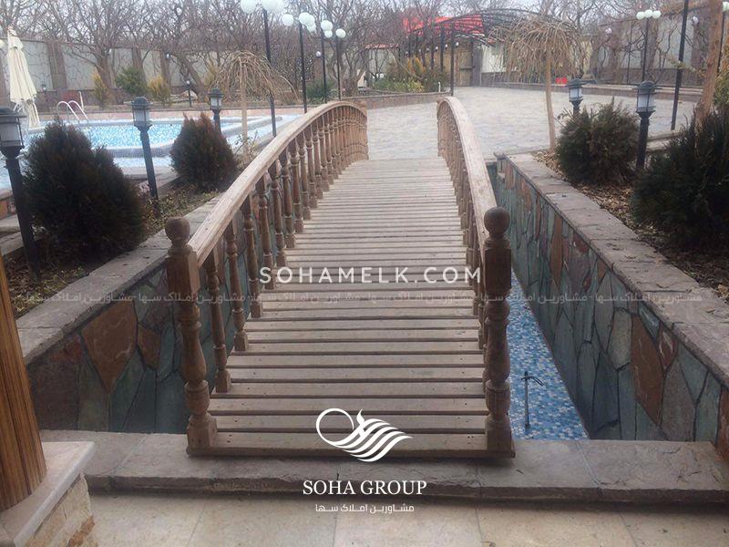 ٢١٠٠ متر باغ ويلاي اكازيون در قلب