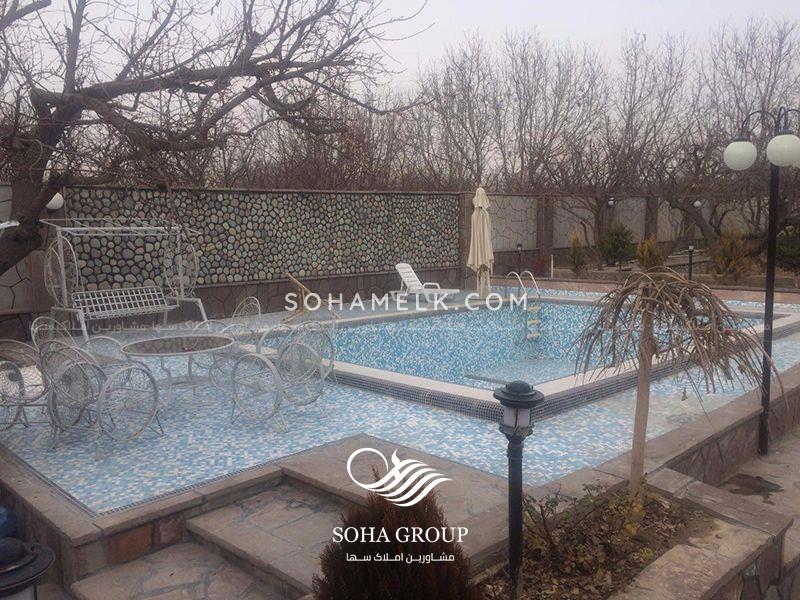 ٢١٠٠ متر باغ ويلاي اكازيون در قلب