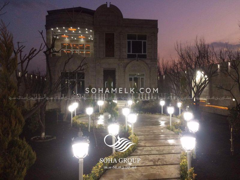 1000متر باغ ویلا دوبلکس در شهریار