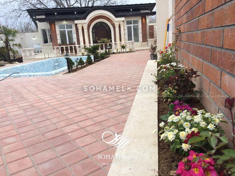 850 متر باغ ویلا ی لوکس در کردزار